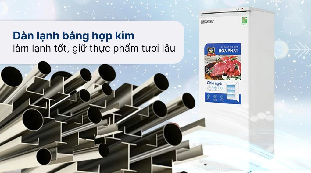 Tủ bảo quản Hòa Phát dạng đứng 208 lít HPF-UAH6208